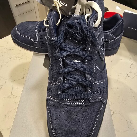 Converse AS-1 PRO OX Unisex Lifestyle Sneakers New Navy White A13460C Mens 10.5 - Picture 2 of 11